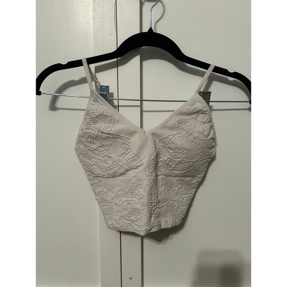 Altard State Off White Lace Print Cami Small/ Medium - Picture 1 of 3